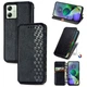 Чохол Deexe Rhombus Wallet для Motorola Moto G54 / G54 Power - Black - зображення 4