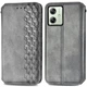 Чохол Deexe Rhombus Wallet для Motorola Moto G54 / G54 Power - Grey - зображення 1