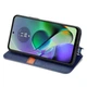 Чохол Deexe Rhombus Wallet для Motorola Moto G54 / G54 Power - Blue - зображення 3
