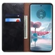 Чехол-книжка с кармашками UniCase Leather Wallet для Motorola Edge 40 Neo - Black - изображение 2