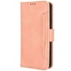 Чехол-книжка с кармашками Deexe Wallet Stand для Motorola Moto G24 Power / G04 / G04s / E14 - Pink - изображение 5