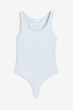 Боди H&M 061164793_blue M Голубой - изображение 6