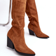 Kowbojki damskie Delia 41 Camel (5905677962895) - obraz 5