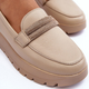 Жіночі сліпони Lemar Lehira 38 Світло-бежеві (5905677929690) - зображення 7