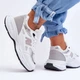 Buty sportowe damskie damskie z siatką na platformie do kostki Venice 39 Białe (5905677437744) - obraz 5