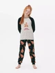 Плюшевая пижама Merry Crustmas черная (кофта+штаны) Primark 128см (400093847) - изображение 5