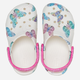 Дитячі крокси для дівчинки Crocs Classic Butterfly Clog T 208300-94S-121 27-28 Білий/Різнокольоровий (196265236558) - зображення 4