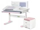 Комплект (S) ErgoKids TH-325 Pink (парта + тумба) (арт.TH-325 + BD C3_PINK) Рожевий - зображення 1