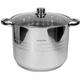 Каструля з кришкою Kamille KM-5405 13 л 28 см срібляста - зображення 1