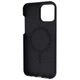 Чохол карбоновий WAVE Premium Carbon Kevlar Slim with MagSafe для Apple iPhone 15 Pro Black - зображення 2