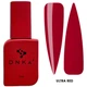 Гель лак DNKa Gel Polish Ultra Red 12 мл - зображення 1