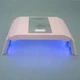 Портативная аккумуляторная UV/LED лампа для сушки ногтей BQ-3T, Розовая - изображение 1