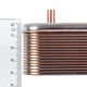 Теплообменник пластинчатый ГВС Zilmet (16 пластин) для газового котла Ariston, Ferroli, Biasi, Viessmann BI1001102 - изображение 3