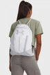 Рюкзак UA Undeniable Sackpack 20L Белый 6x53.5x39 см (1369220-100) - изображение 2
