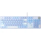 Клавиатура Aula F2088 Pro KRGD Blue Switch UA White/Violet (6948391234915) [97923] - изображение 1