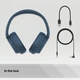 Наушники Sony wh-ch720n Blue (whch720nl.ce7) - изображение 7