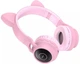 Навушники з вушками Bluetooth Hoco W27 Cat Ear Pink ( Рожеві ) - изображение 3