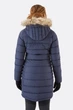 Пуховик женский Rab Deep Cover Parka QDB-33 14 Темно-синій - изображение 2
