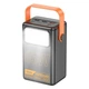 Зовнішній акумулятор повербанк power bank УМБ Hoco J110A 60000mAh | 65W/5A, USB/Type-C, Ліхтарик| Black/Orange - зображення 1