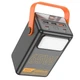 Зовнішній акумулятор повербанк power bank УМБ Hoco J110A 60000mAh | 65W/5A, USB/Type-C, Ліхтарик| Black/Orange - зображення 5