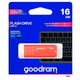 Флеш пам'ять/флешка Goodram UME3-0160O0R11 16ГБ/USB 3.0 Помаранчевий - зображення 4