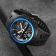 Мужские наручные часы 1655BUBK Black-Blue Skmei 000319029 - изображение 4