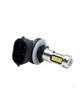 Cветодиодная лампа с цоколем H27 881 30SMD 4014 12V с линзой, обманкой и драйвером Белая (21115) - изображение 4