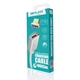 Кабель USB BRUM U005m Магнітний Micro USB (A 2.1) (1M) Сірий - зображення 2