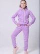 Дитячий теплий спортивний костюм (худи + штани) для дівчинки AVRORA AW171188 122-128 см Бузковий - зображення 4