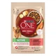 Влажный корм Purina One Mini для взрослых активных собак мелких пород с говядиной, картофелем и морковью 85г - изображение 1
