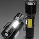 USB LED Фонарик Ручний - В Руку НАБІР 3 шт Туристичний Похідний Світлодіодний Портативний Кемпінговий 1000-1800 Lm Аккумуляторний на Батарейках - зображення 13