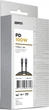 Кабель ArmorStandart USB Type-C - USB Type-C PD 100 W Aluminum Alloy 2 м Black-Gray (ARM69371) - изображение 5
