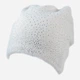 Шапка женская VILSS Piovere Strass VL-2206-3131-101SS6 55-58 Айвори - изображение 1
