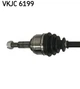 Полуось SKF VKJC 6199 Renault Megane, Grand Scenic, Scenic, Fluence 391011358R, 391012745R, 391013387R - изображение 2