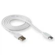 Кабель USB WALKER 110 Micro white (тех.пак) - изображение 1