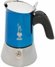 Гейзерная кофеварка Bialetti New Venus Induzione на 2 чашки 85 мл синяя (8006363033282) - изображение 1