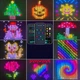 Розумна смарт-гірлянда з керуванням через смартфон та пульт Faify Lights 400 LED 3x3 метри - изображение 3