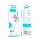 Навушники HOCO M107 Discoverer universal earphones with mic 1.2М 3.5 mm Дротові вкладиші з мікрофоном з кнопоками для регуляції гучності Білий - изображение 2