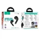Бездротові блютуз навушники HOCO EQ1 Music guide true wireless BT5.3 headset TWS Чорний - изображение 2