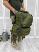 Рюкзак тактичний штурмовий Tactical Backpack Olive 45 л - зображення 6