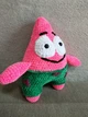 Патрик "Губка Боб Квадратные Штаны вязаная игрушка ручная робота hand made - изображение 2