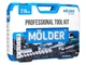 Набор инструментов 219 предметов 1/2-1/4-3/8" Molder MT60219 - изображение 3