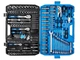 Набор инструментов 233 предмета 1/2-1/4-3/8" Molder MT60233 - изображение 3