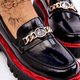 Loafersy damskie S.Barski Ronin 37 Czarne (3077644038574) - obraz 8