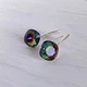 Яскраві сережки Hand Made з різнокольоровими кристалами Swarovski - зображення 5