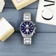 Мужские часы Curren 8351 Silver-Blue - изображение 4
