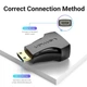 Адаптер Vention HDMI - mini-HDMI (F/M), чорний (AISBO) - зображення 2