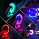Інноваційна іграшка літаючий спінер UFO Fidget Drone з LED підсвічуванням Чорний - зображення 3