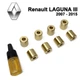 Ремкомплект обмежувачів дверей Renault Laguna (III) 2007 — 2015, фіксатори, вкладки, втулки (металеві) - зображення 1