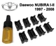 Ремкомплект обмежувача дверей Daewoo Nubira (I-II) 1997-2008 фіксатори, вкладки, втулки - зображення 1